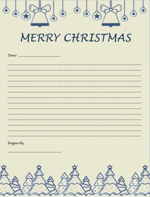 Christmas Letter Template